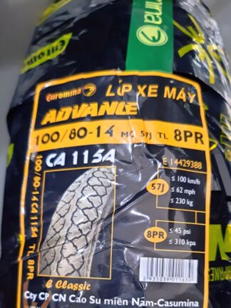 100/80-14 6kat 57J CA115A ADVANCE dubleks lastik EUROMINA