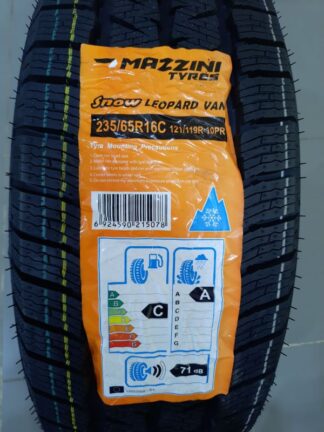 235/65 R16C 10kat 121R SNOWLEOPARD kışlık ticari lastik MAZZINI 2356516