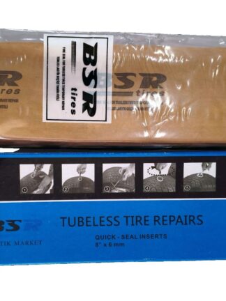 Dubleks lastik tamir fitili 20cmx6mm, 25 adetlik paket BSR