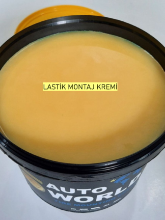 Lastik montaj kremi sarı renkli 5 litre