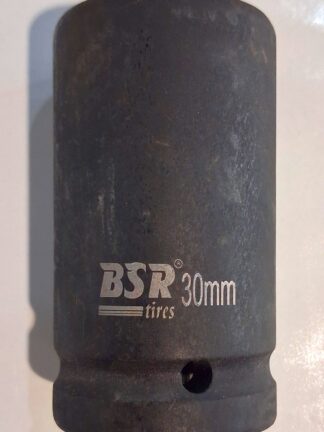 Darbeli derin lokma 1"- 30mm boy=88mm BSR, 1 inç -30mm altıköşe