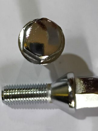 Bijon M12x1.25 Aa=17 MM Diş=28 Boy=56mm, Krom kaplı 4 adet fiyatıdır