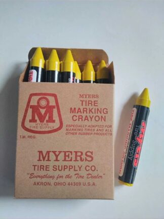 Lastik tebeşiri, kauçuk, metal, beton gibi zeminlere yazar, silinebilir 12ad/pk, MYERS , USA